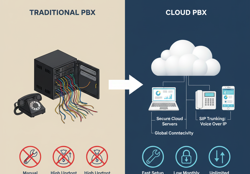 Cloud PBX vs Traditional PBX: What’s Better for Hotels?